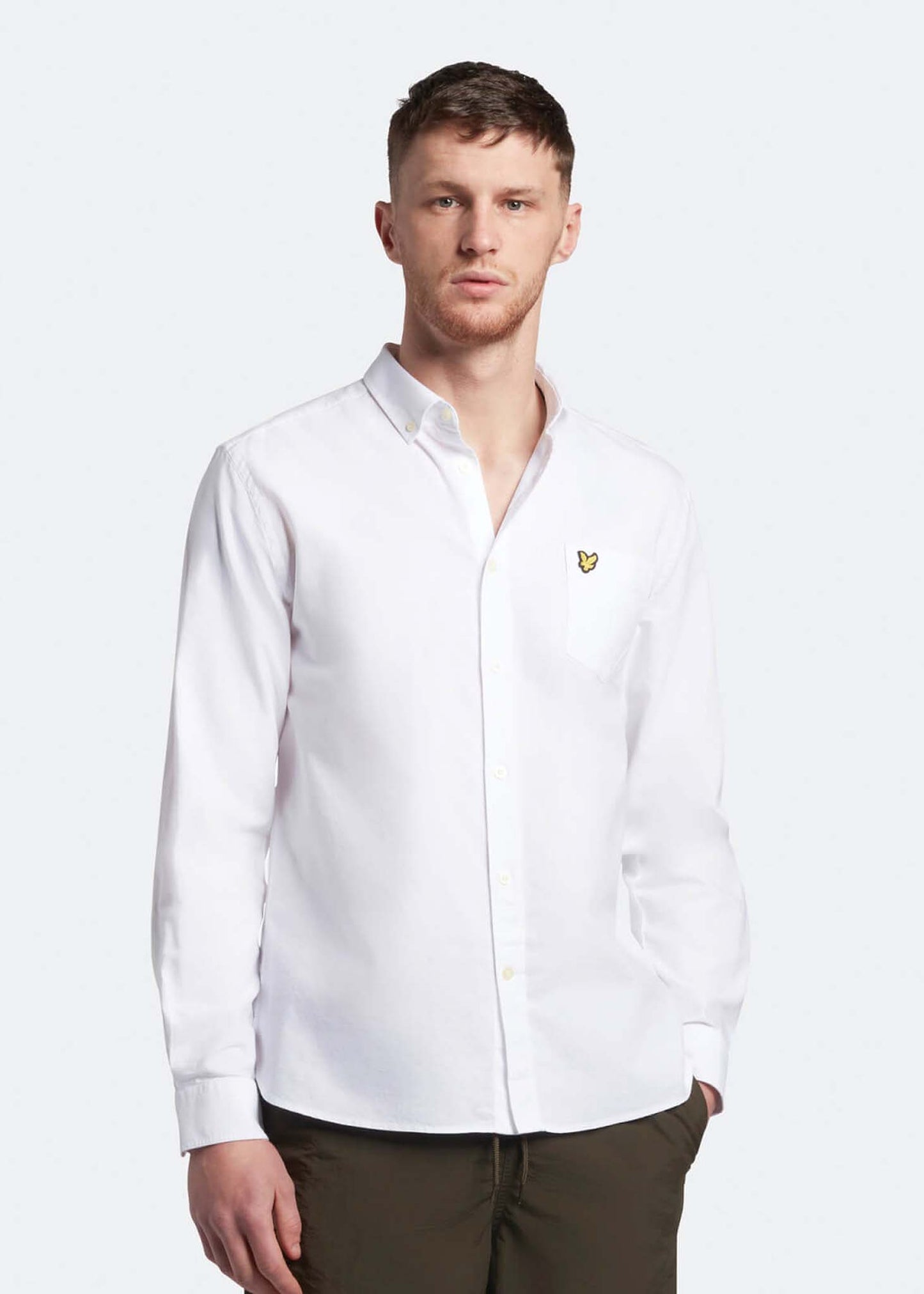Lyle and Scott shirt white