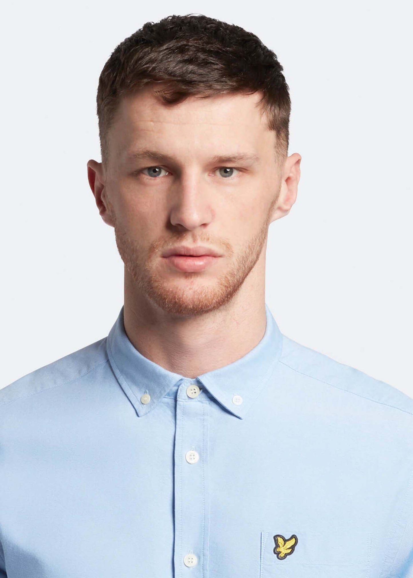 Lyle & Scott Overhemden Oxford shirt - riviera