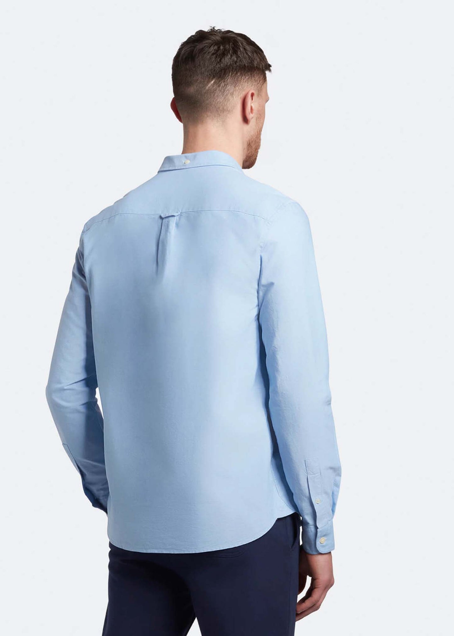 Lyle & Scott Overhemden Oxford shirt - riviera