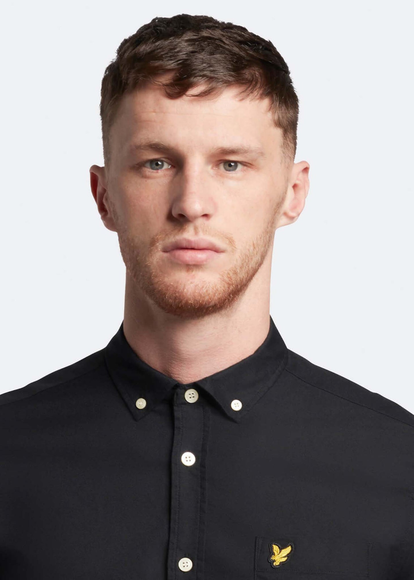 Lyle & Scott Overhemden  Oxford shirt - jet black 