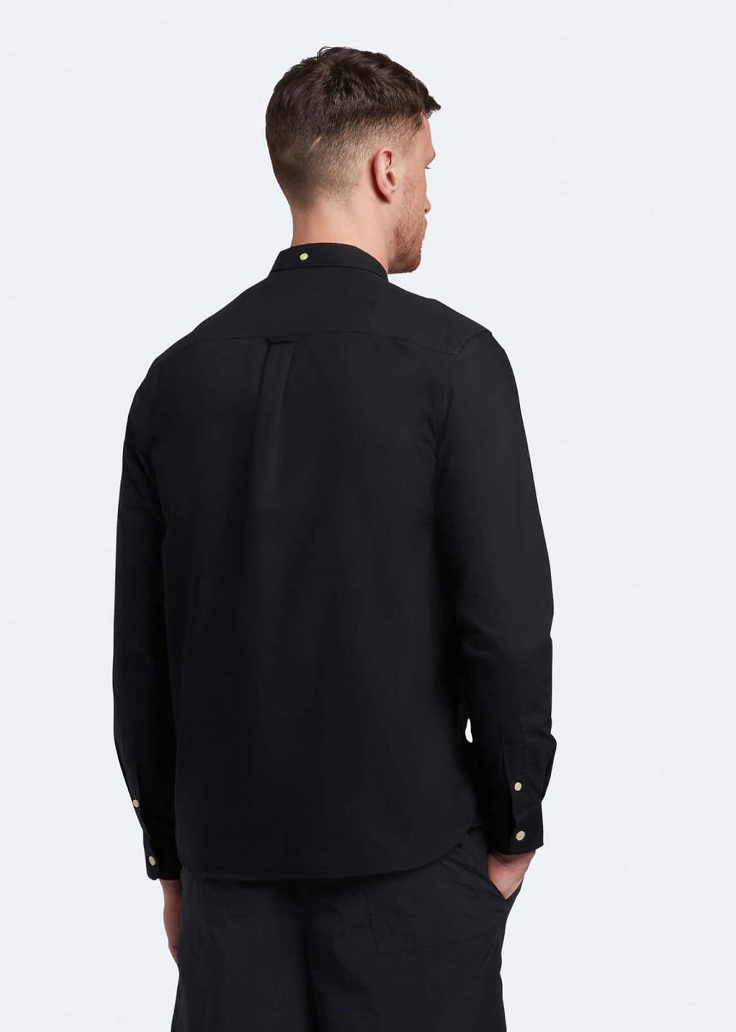 Lyle and Scott shirt black