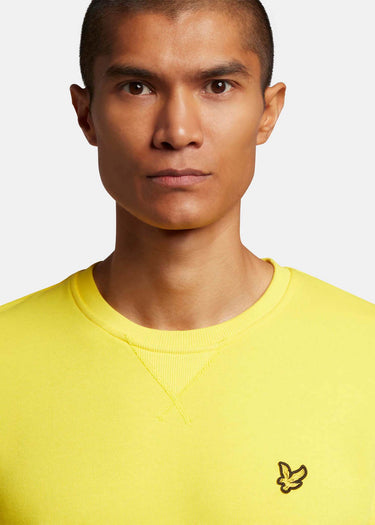 Lyle & Scott Truien Crew neck sweatshirt - sunshine yellow