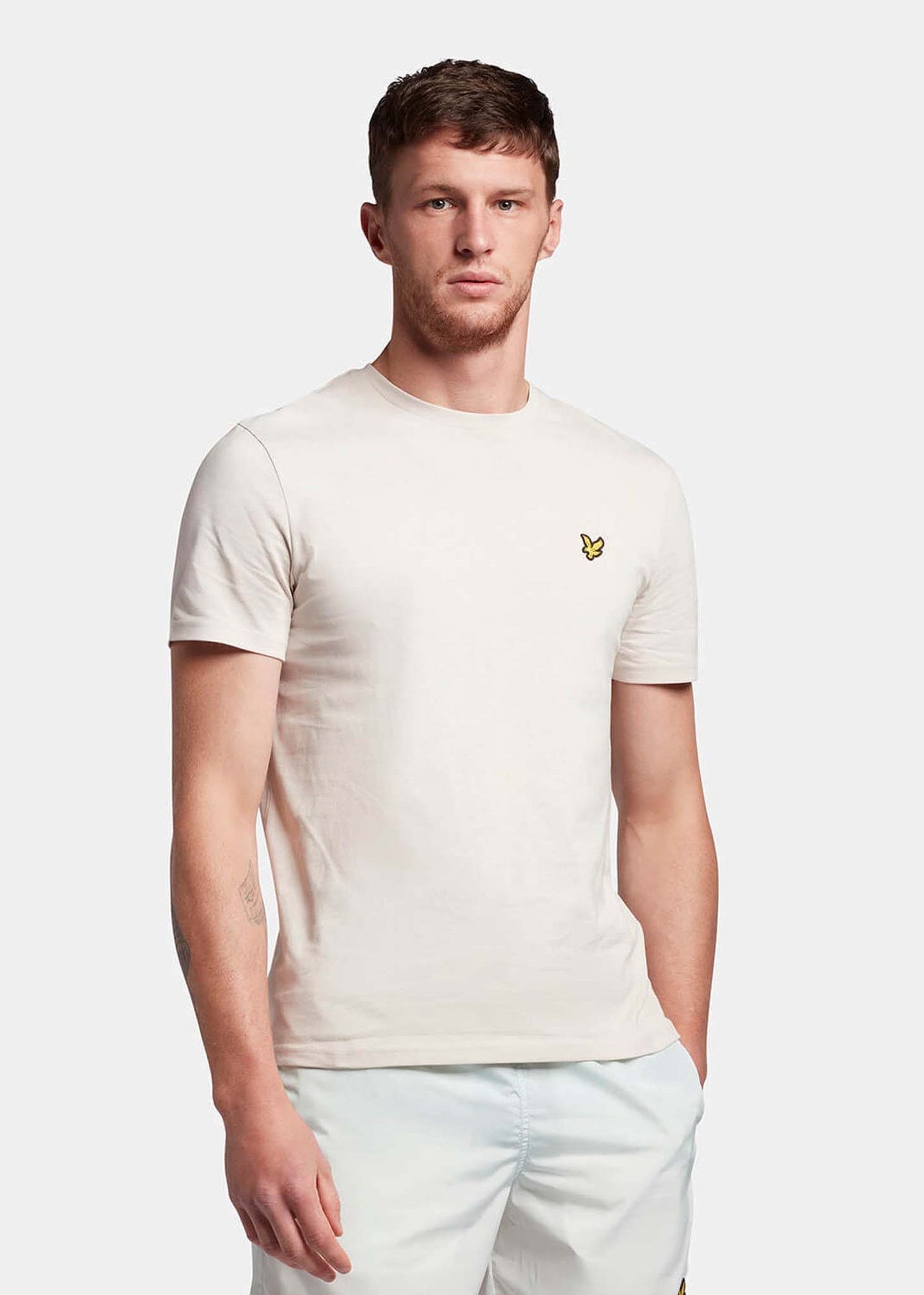 lyle and scott t-shirt light mist