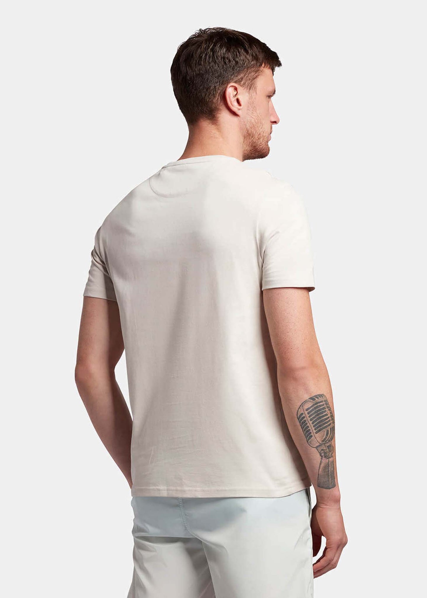 lyle and scott t-shirt light mist