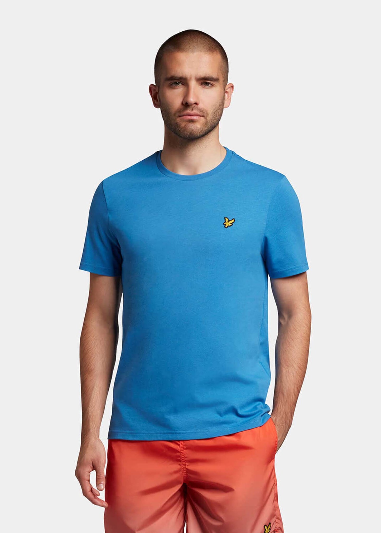 Lyle & Scott T-shirts  Plain t-shirt - spring blue 