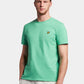 Lyle & Scott T-shirts  Plain t-shirt - green glaze 