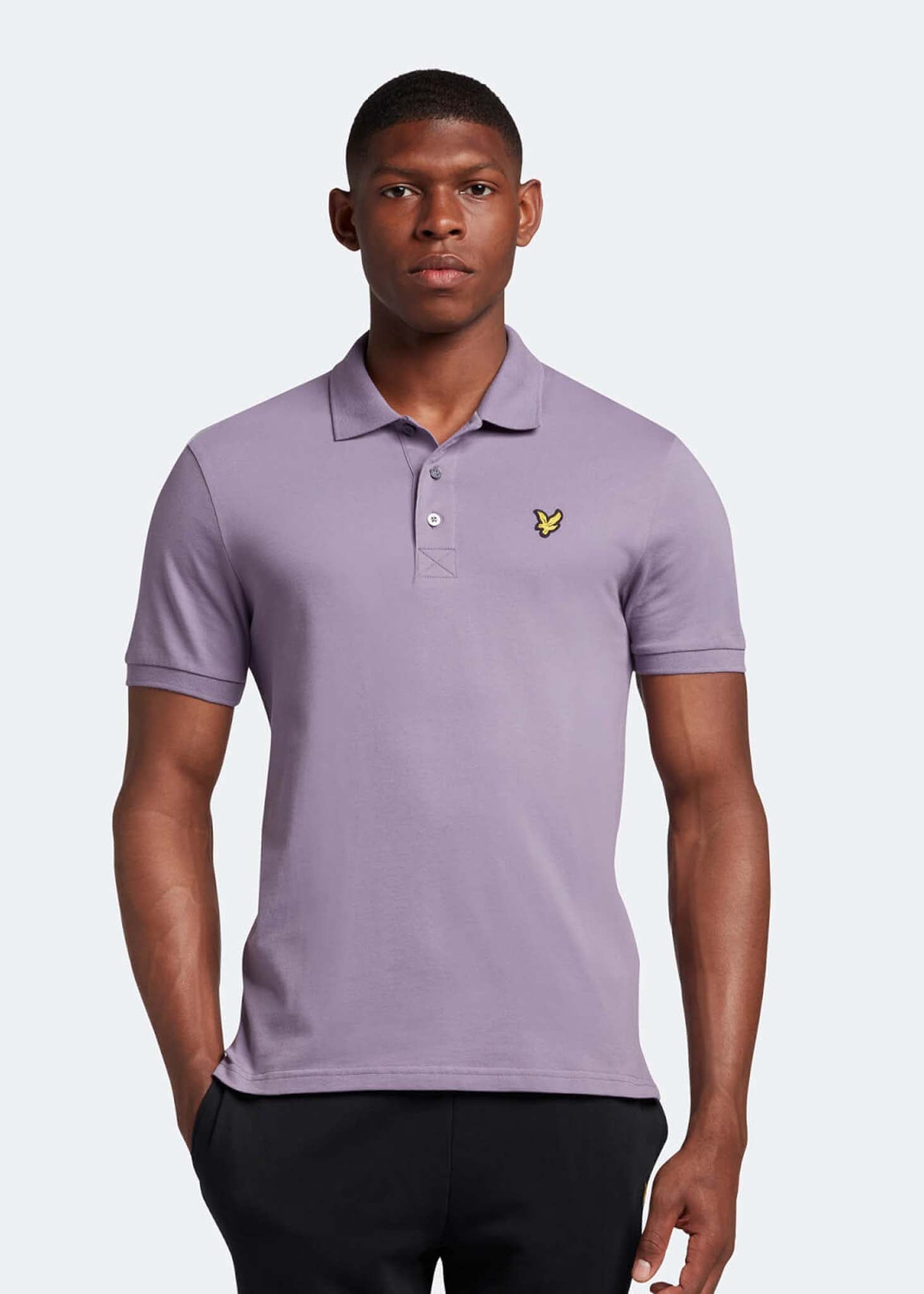 Lyle & Scott Polo's  Plain polo shirt - billboard purple 
