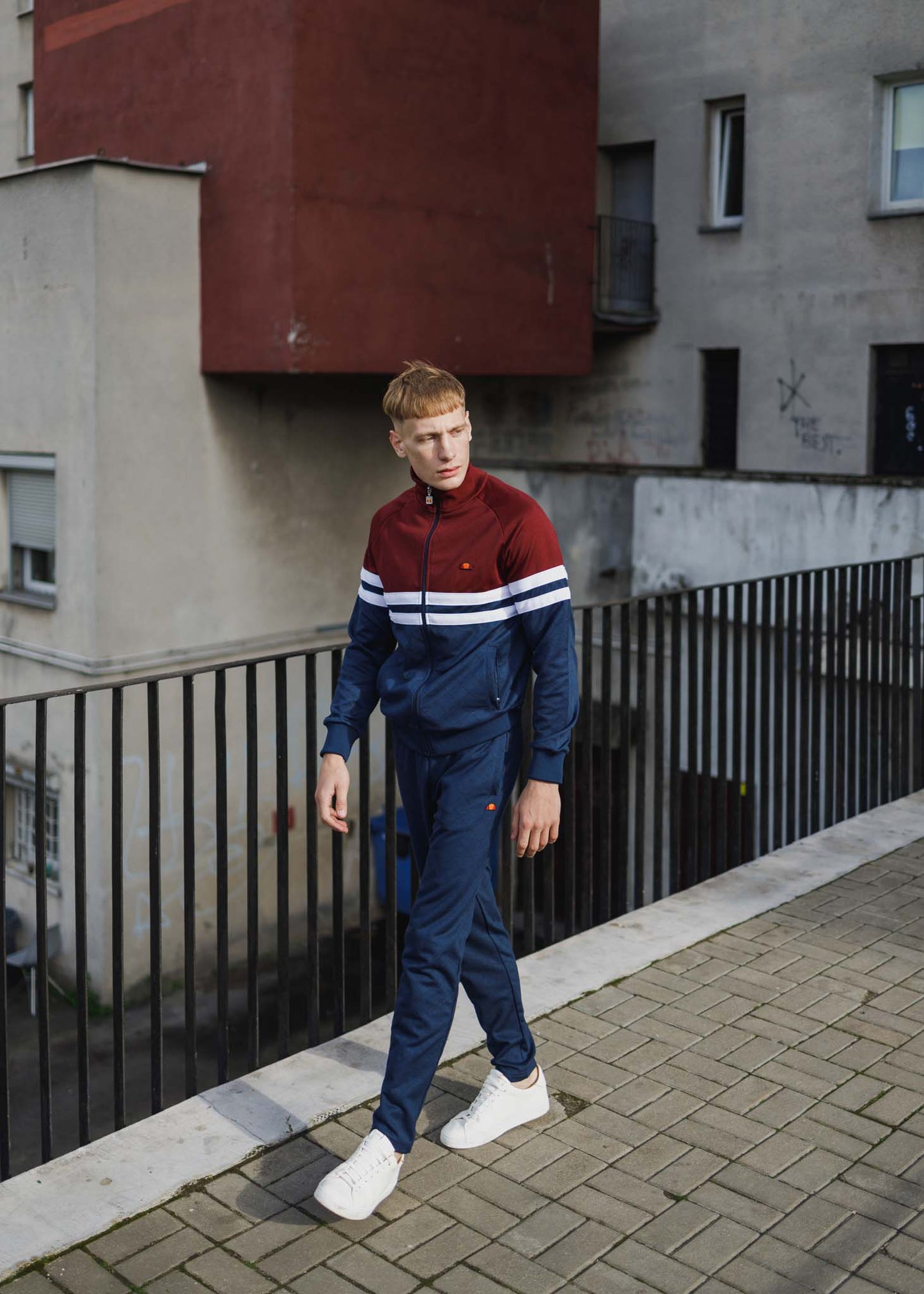 Ellesse track pant navy