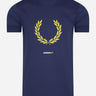 Fred Perry T-shirts Print registration t-shirt - french navy