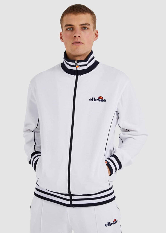 Ellesse Cardigans Milano track top - white