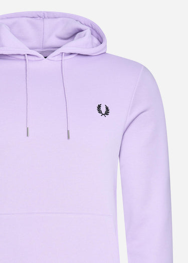 Fred Perry Hoodies Tipped hooded sweatshirt - lilac soul