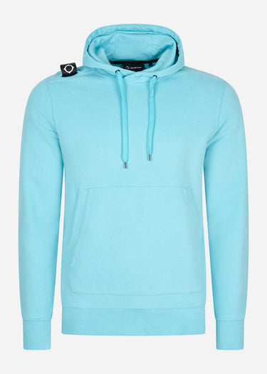 MA.Strum Hoodies  Core overhead hoody - sea blue