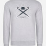 Hackett London Truien Logo sweatshirt - light grey marl