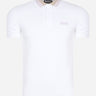 Barbour International Polo's Ampere polo - white paloma thistle