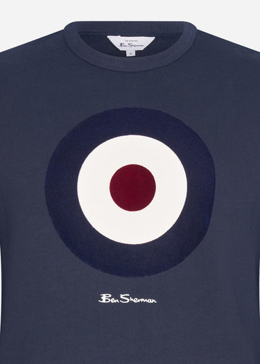 Ben Sherman Truien  Signature target sweat - dark navy