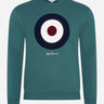 Ben Sherman Truien Signature target sweat - ocean green