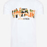 Unfair Athletics T-shirts Classic label t-shirt - white safari dark camo