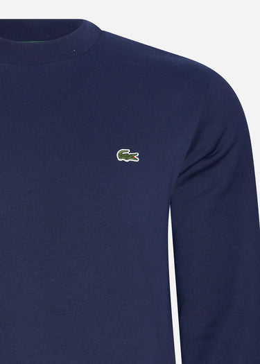 Lacoste Truien Sweater - navy blue