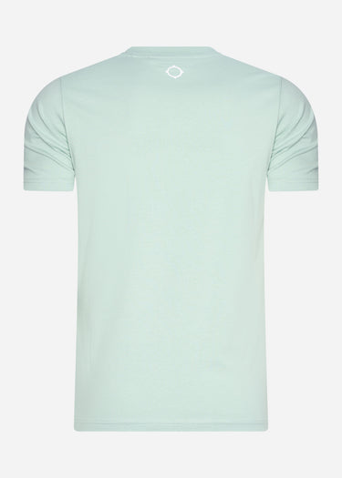 MA.Strum T-shirts MA.Strum block print tee - sea green