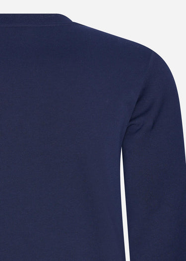 Lacoste Truien Sweater - navy blue