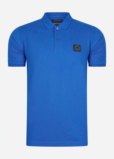 Marshall Artist Polo's Siren ss polo - radial blue