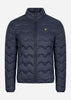 Lyle & Scott Jassen Crest quilted jacket - dark navy