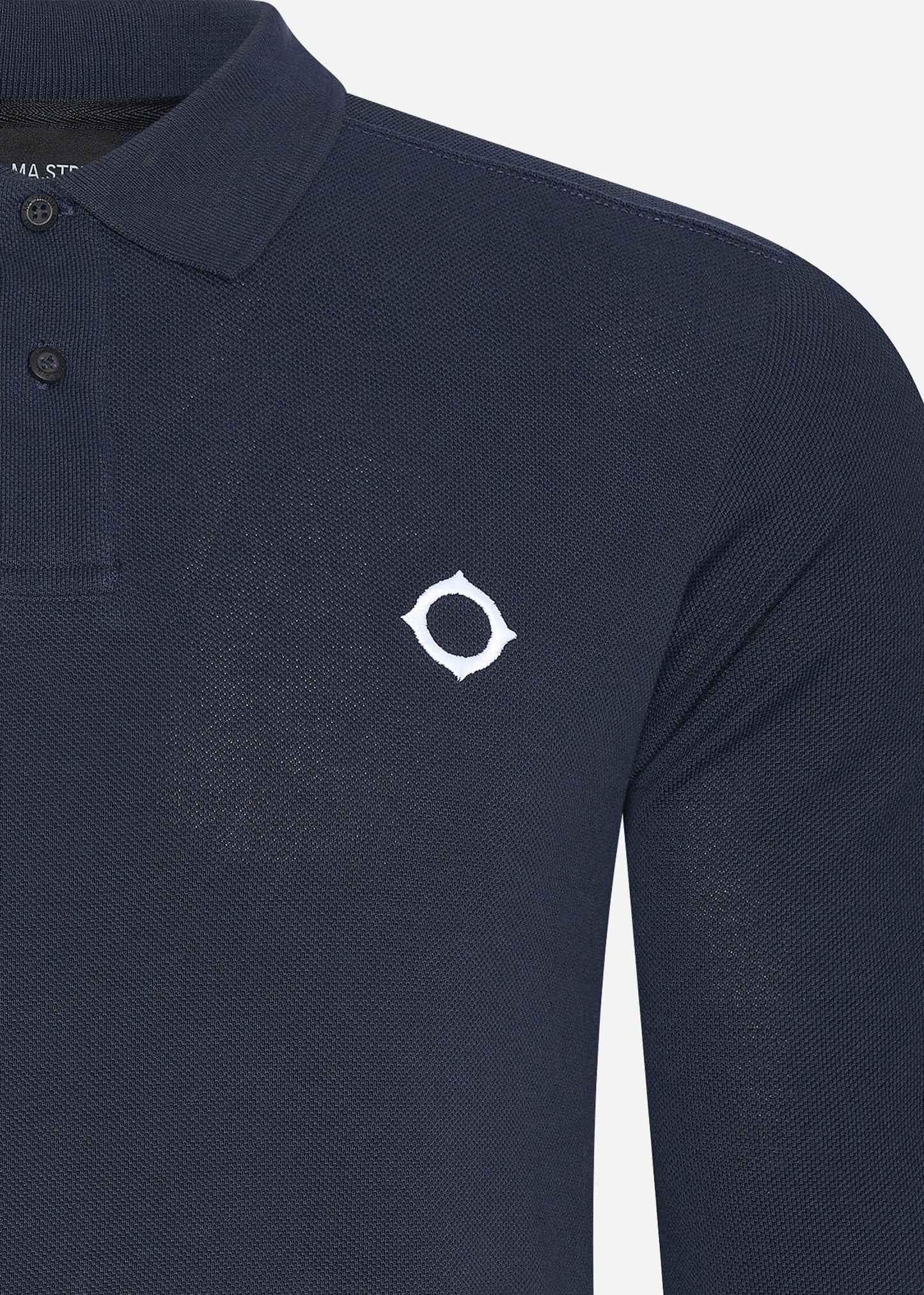 mastrum longsleeve polo ink navy