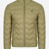 Lyle & Scott Jassen Crest quilted jacket - seaweed