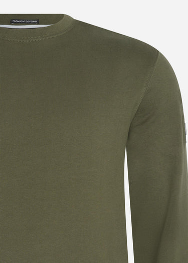 Weekend Offender Truien  F bomb - dark green