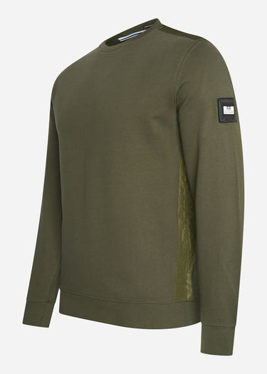 Weekend Offender Truien  F bomb - dark green