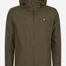 Lyle & Scott Jassen Zip through hooded jacket - olive