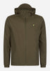 Lyle & Scott Jassen Zip through hooded jacket - olive