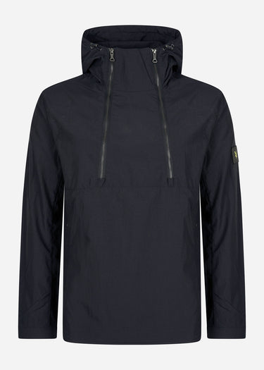 Lyle & Scott Jassen Hooded overhead jacket - lacquer
