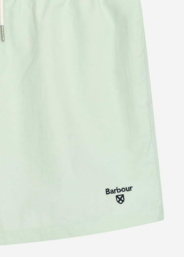 Barbour Zwembroeken  Essential logo 5" swim short - dusty mint