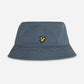 Lyle & Scott Bucket Hats  Cotton twill bucket hat - slate blue 