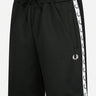 Fred Perry Korte Broeken Taped tricot short - black
