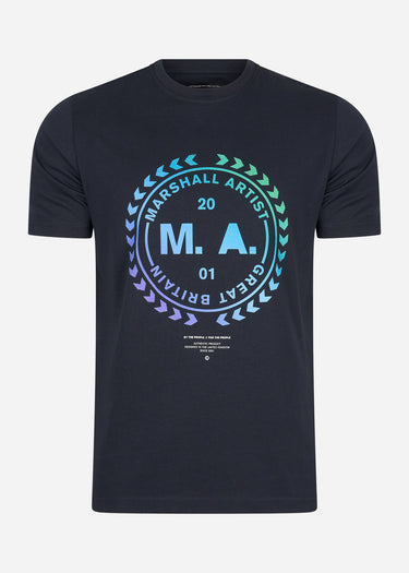 Marshall Artist T-shirts Ombre t-shirt - navy
