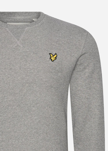 Lyle & Scott Truien  Crew neck sweatshirt - mid grey marl