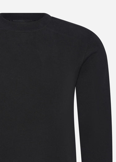 MA.Strum Truien  Core crew sweat - jet black