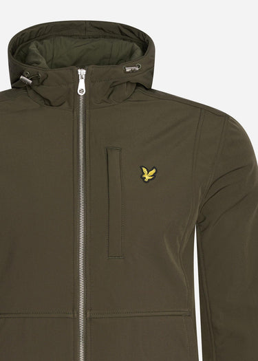 Lyle & Scott Jassen Softshell jacket - olive