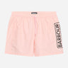Barbour International Zwembroeken Large logo swim short- pink cinder