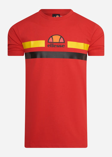 Ellesse T-shirts Aprela tee - red black