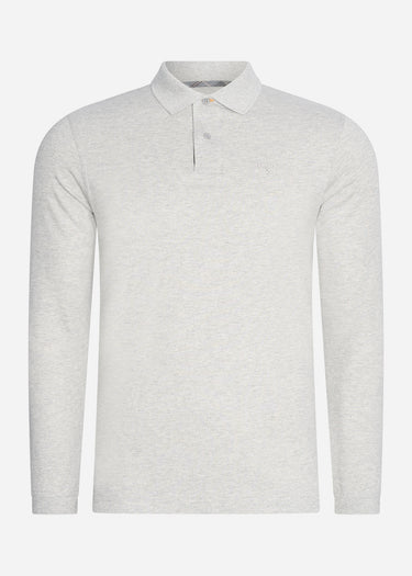 Barbour Longsleeve Polo's  Essential l/s sports polo - grey