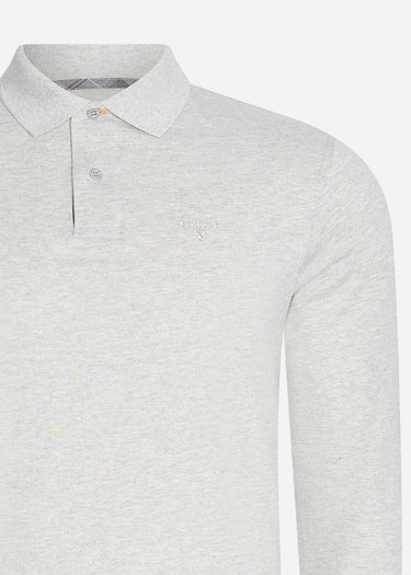 Barbour Longsleeve Polo's  Essential l/s sports polo - grey