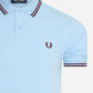 Fred Perry Polo's  Twin tipped fred perry shirt - glac port mahogany 