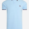 Fred Perry Polo's Twin tipped fred perry shirt - glac port mahogany