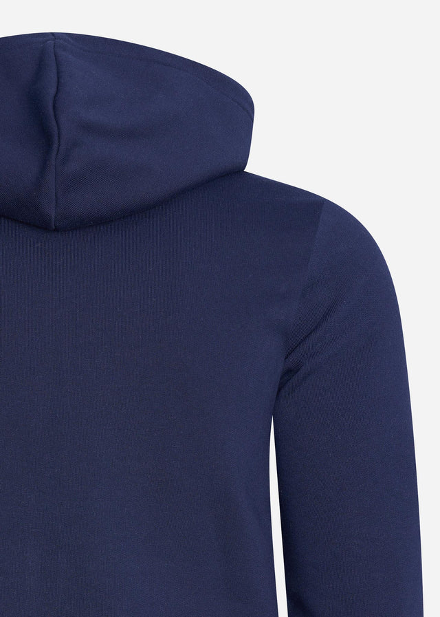 Lacoste Vesten Zip through hoodie - navy blue
