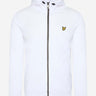 Lyle & Scott Vesten Softshell jersey zip hoodie - white