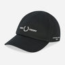 Fred Perry Petten Branded twill cap - black
