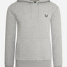 Fred Perry Hoodies Tipped hooded sweatshirt - steel marl